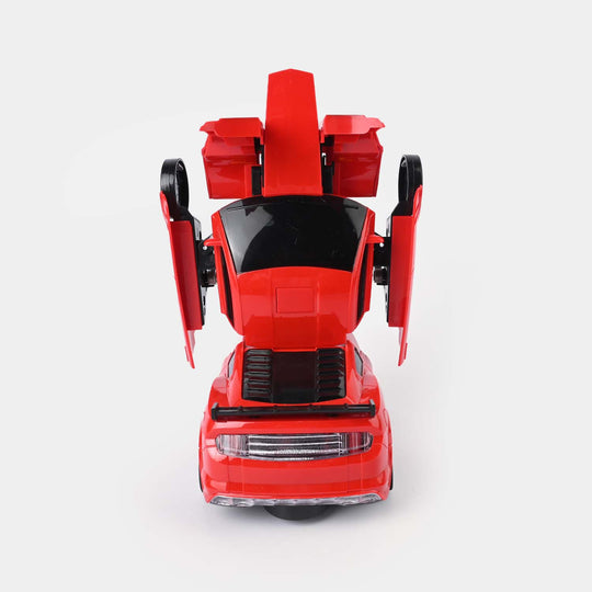 UNIVERSAL TRANSFORMER CAR WITH LIGHT & MUSIC