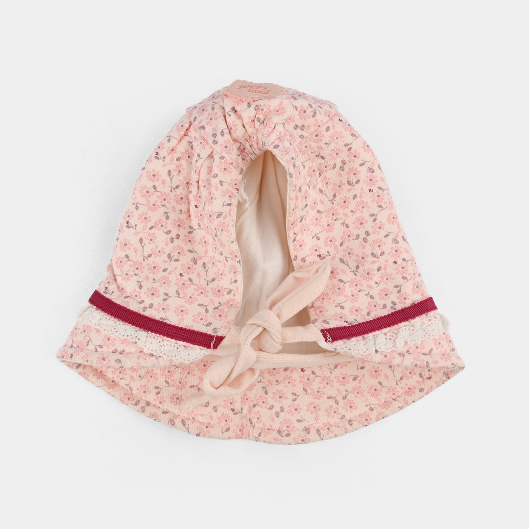 Cotton Round Cap/Hat | 12-18M