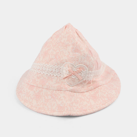 Cotton Round Cap/Hat | 12-18M