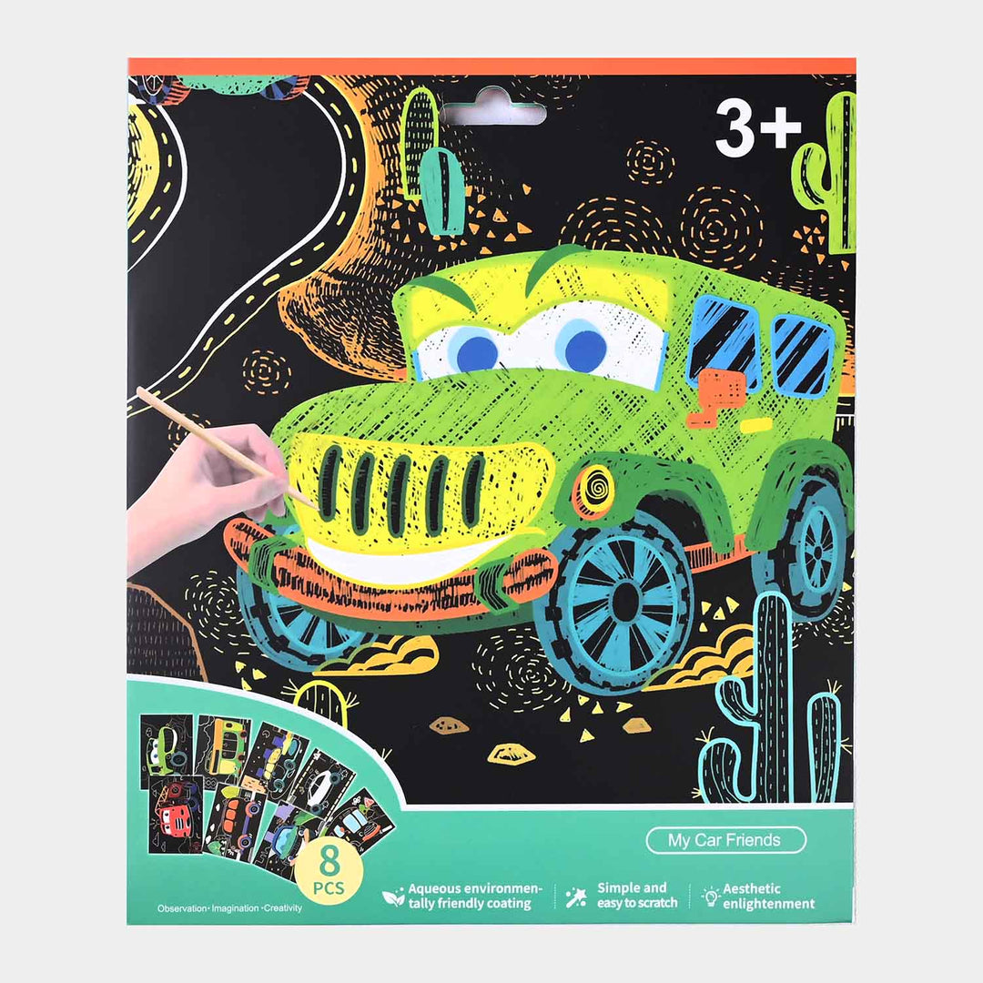 Creative Scratch Art | 8PCs