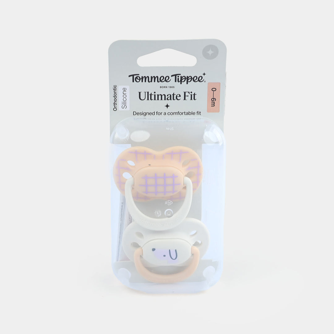 TT Ultimate  Fit Silicone Soother Girl 0-6M - 433650