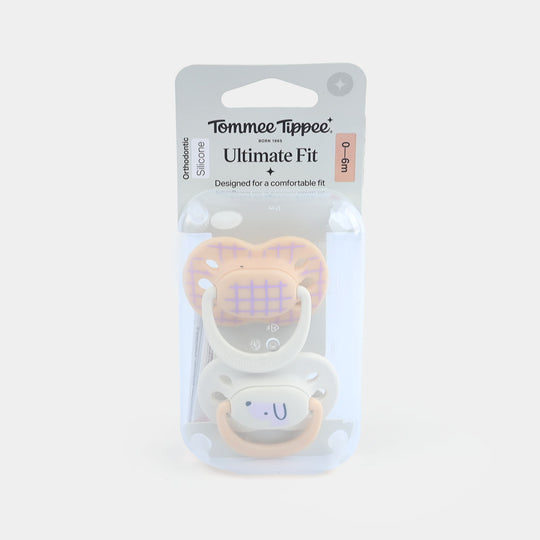 TT Ultimate  Fit Silicone Soother Girl 0-6M - 433650