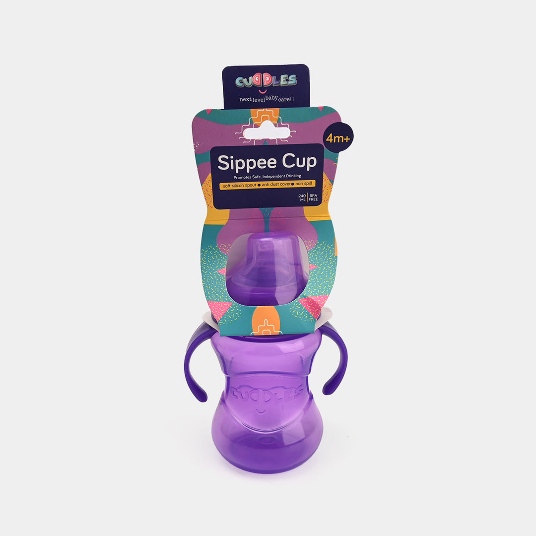 Cuddles Training Cup 240ml | Purple