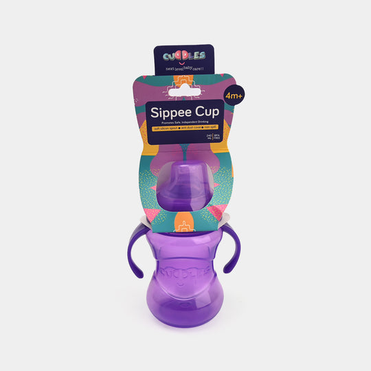 Cuddles Training Cup 240ml | Purple