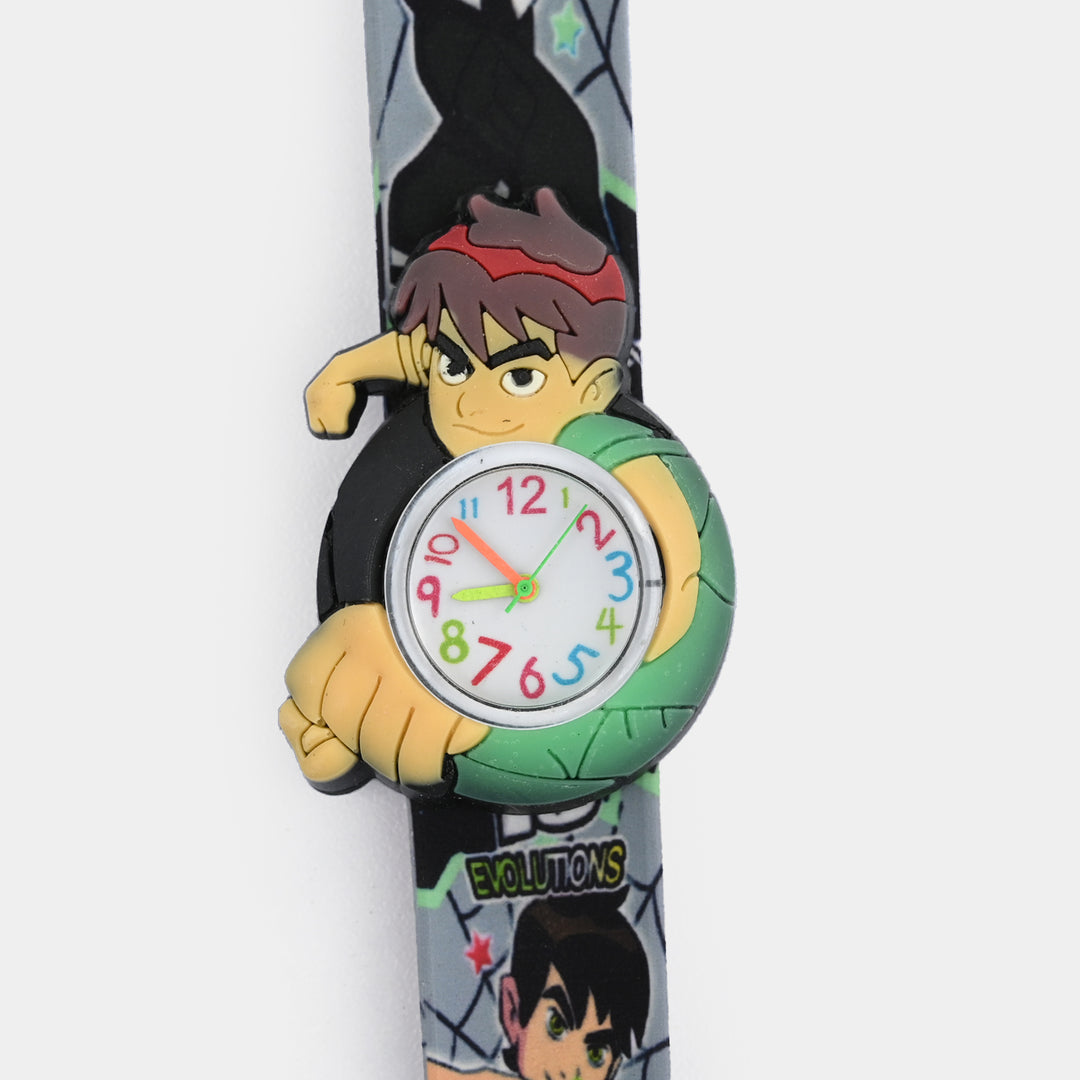 Kids Slap-On Wrist Watch