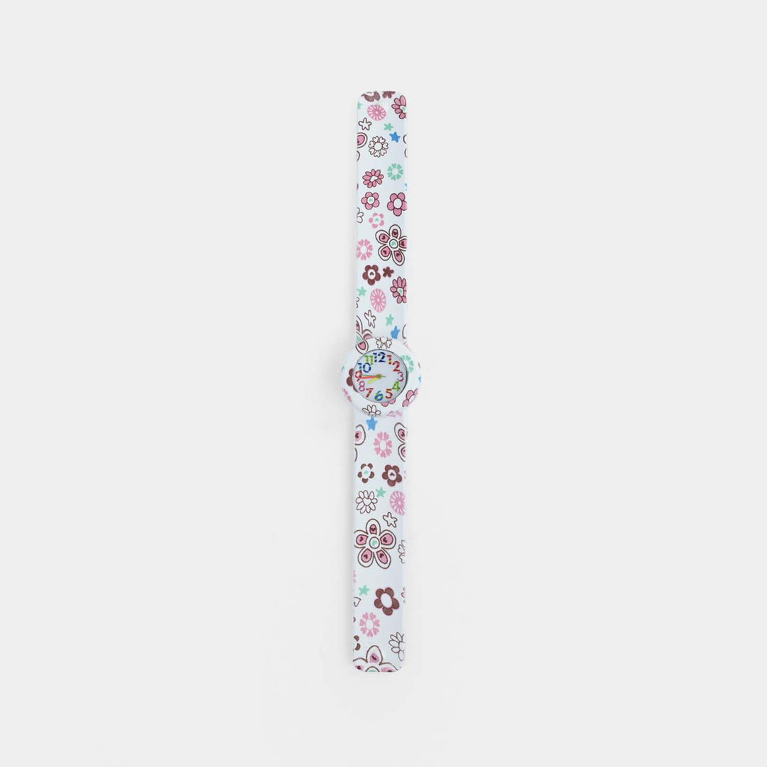 Kids Slap-On Silicone Wrist Watch