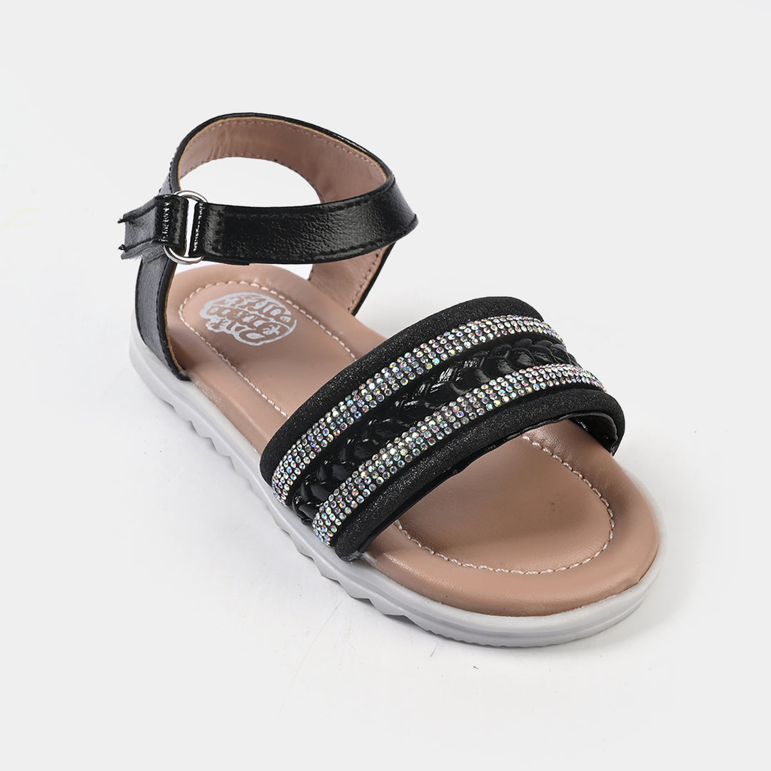 Girls Sandal 456-122-BLACK