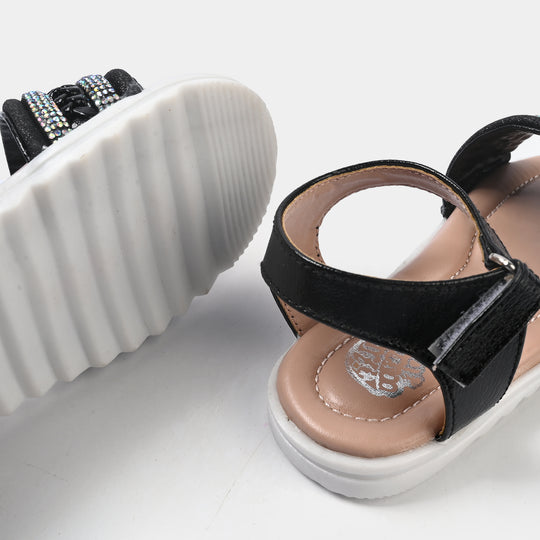 Girls Sandal 456-122-BLACK