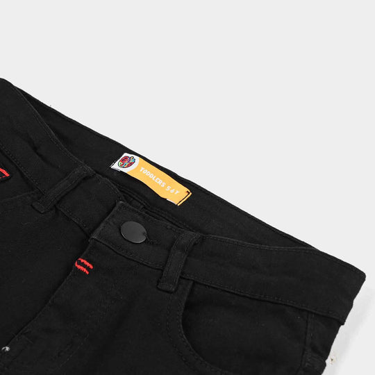 Boys Denim Stretch Pant -BLACK