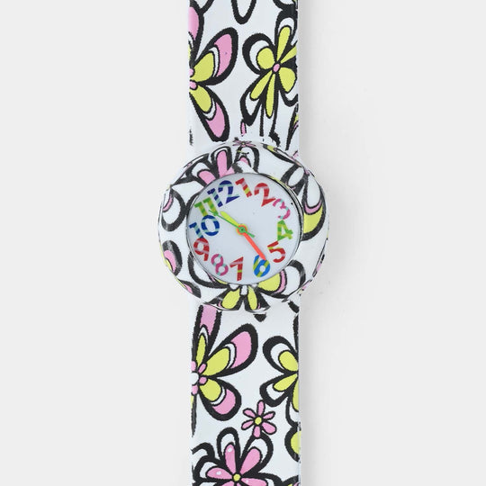 Kids Slap-On Silicone Wrist Watch