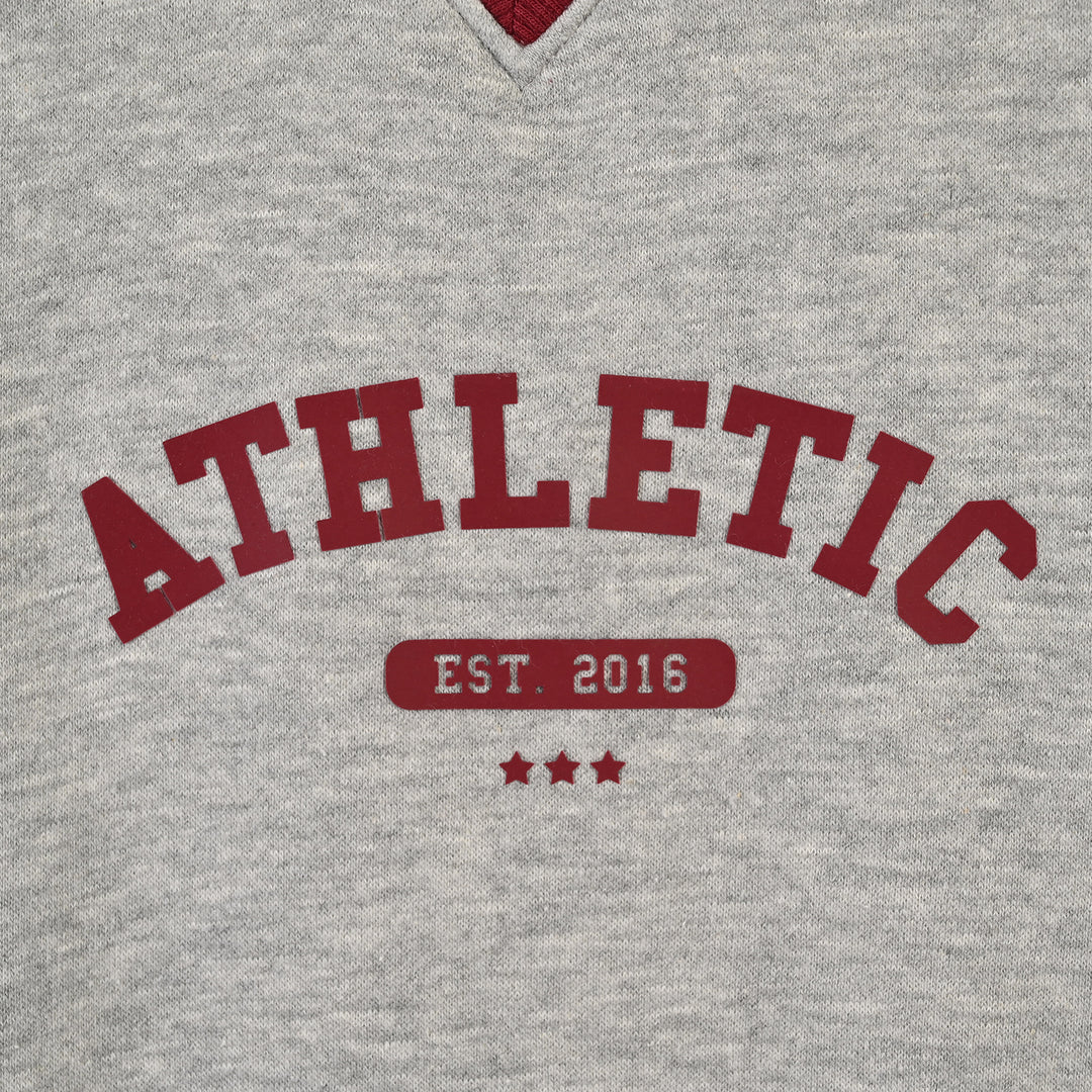 Boys Fleece 2 Piece Suit Athletic-Htr Grey