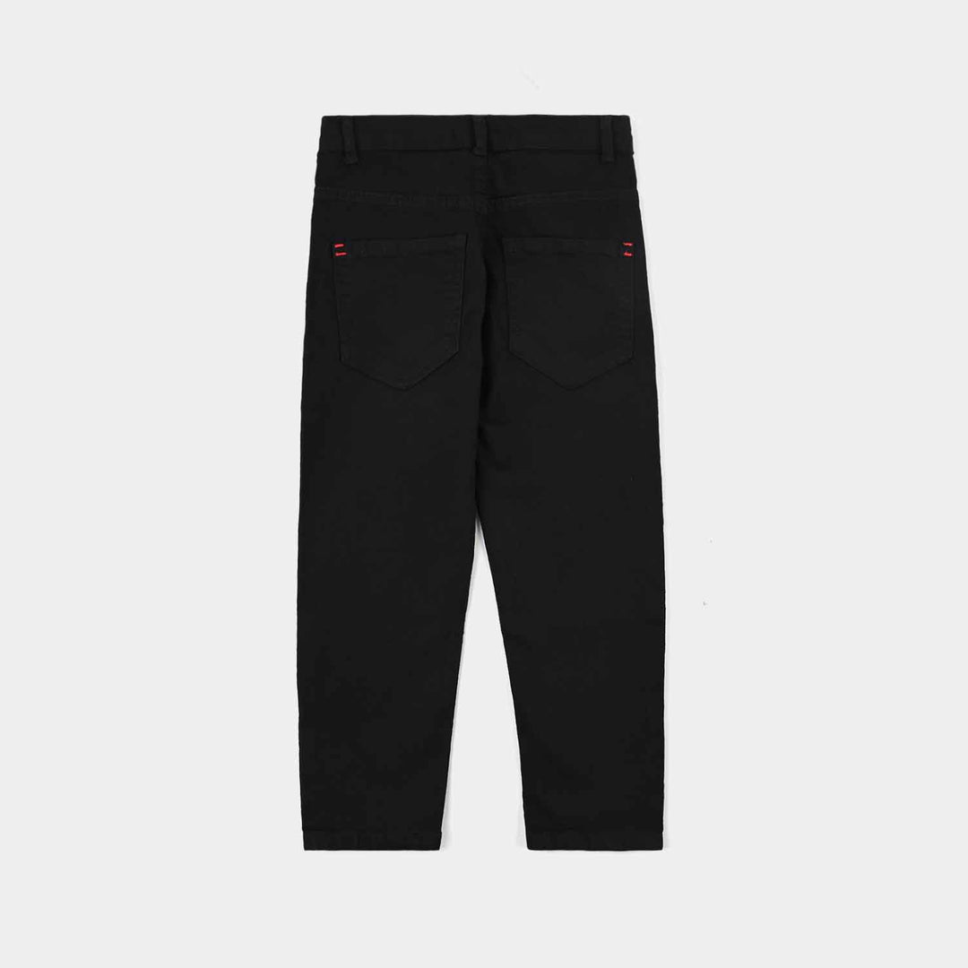 Boys Denim Stretch Pant -BLACK