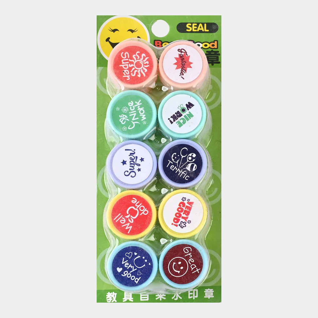 Art & Craft Educational Stamp 10PCs For Kids