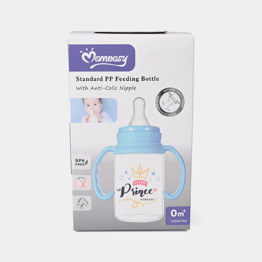 MOMEASY 120ML STANDARD FEEDING BOTTLE WITH HANDLE | 40Z |0M+