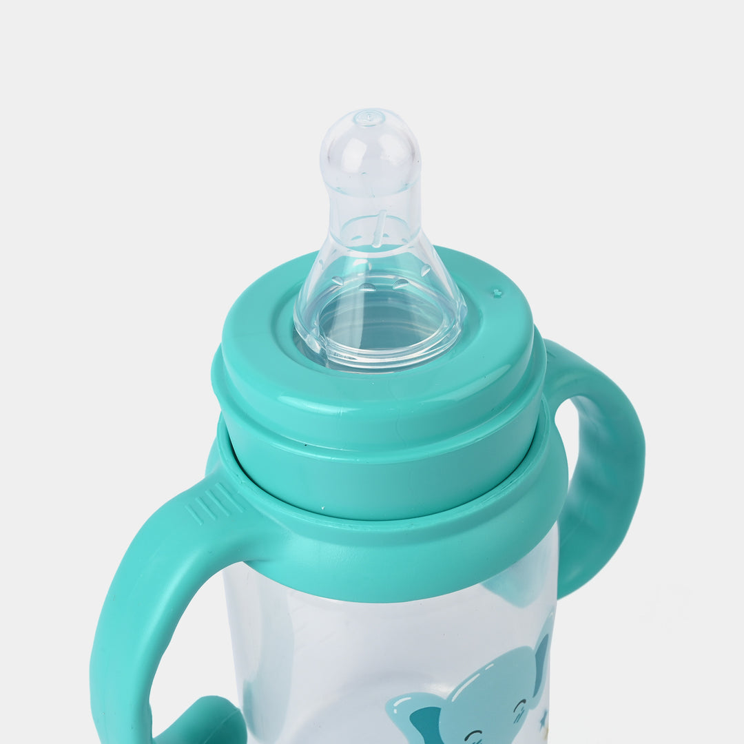 MOMEASY 120ML STANDARD FEEDING BOTTLE WITH HANDLE | 40Z |0M+