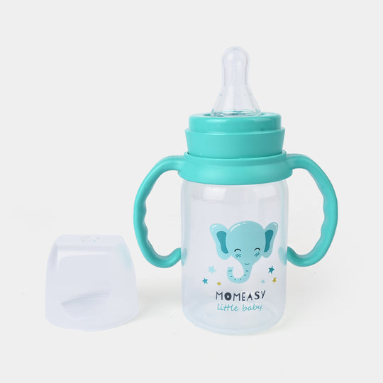 MOMEASY 120ML STANDARD FEEDING BOTTLE WITH HANDLE | 40Z |0M+