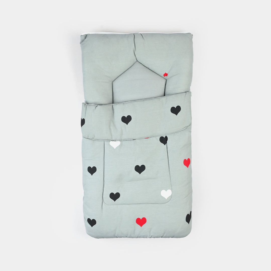 Carry Nest Grey Heart