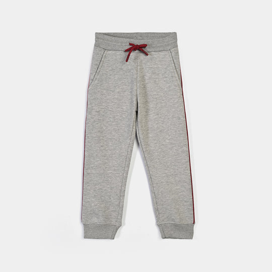 Boys Fleece 2 Piece Suit Athletic-Htr Grey