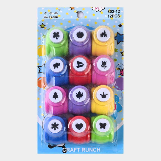 Craft Paper Punch Pack - Multi | 12PCs