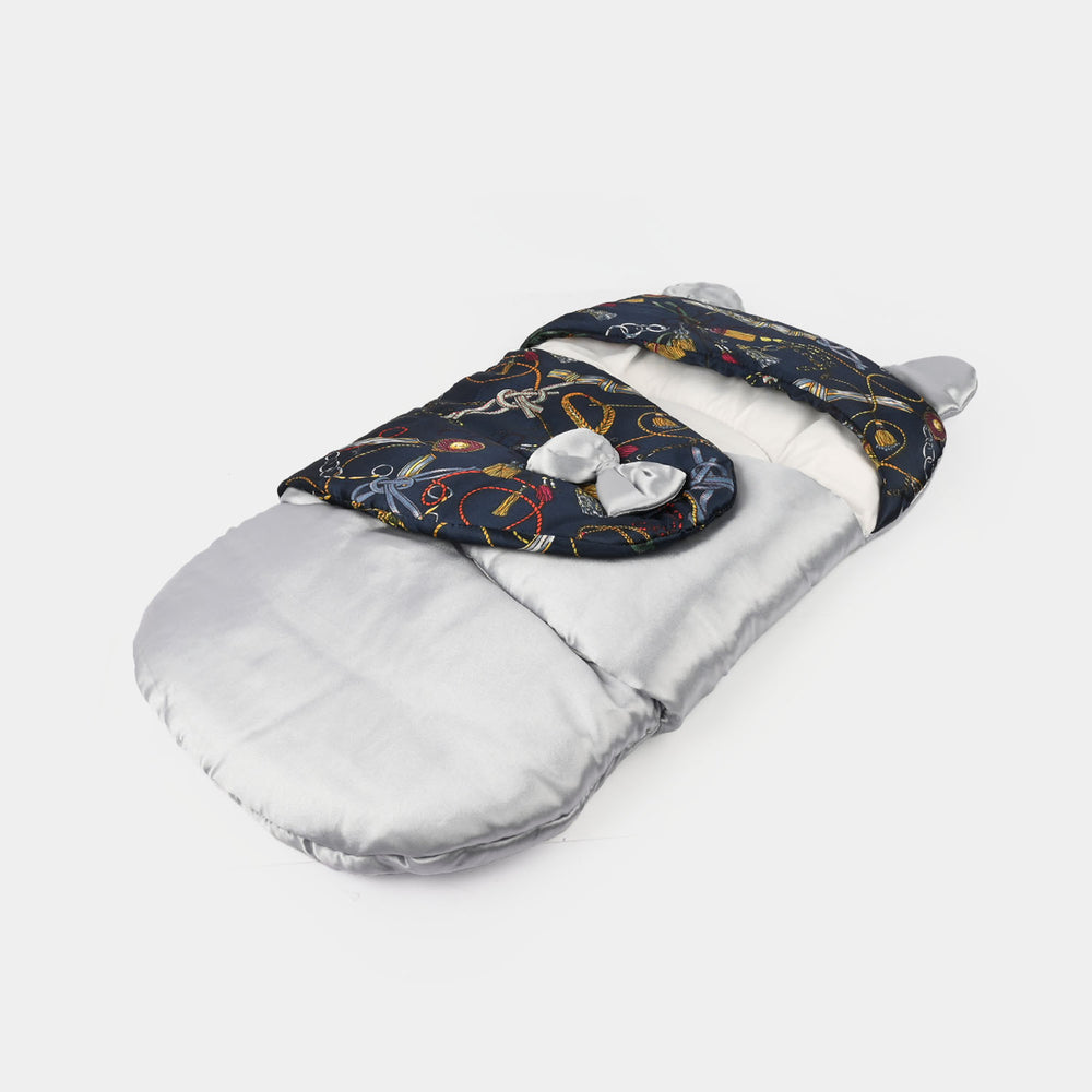 Baby Carry Nest Bow | Grey