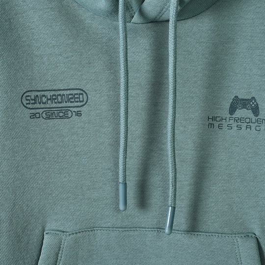 Boys Fleece Pullover Game Over-Arctic