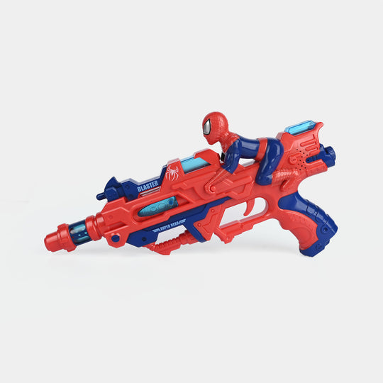 Electric Impact Blaster Toy - Super Hero with Lights