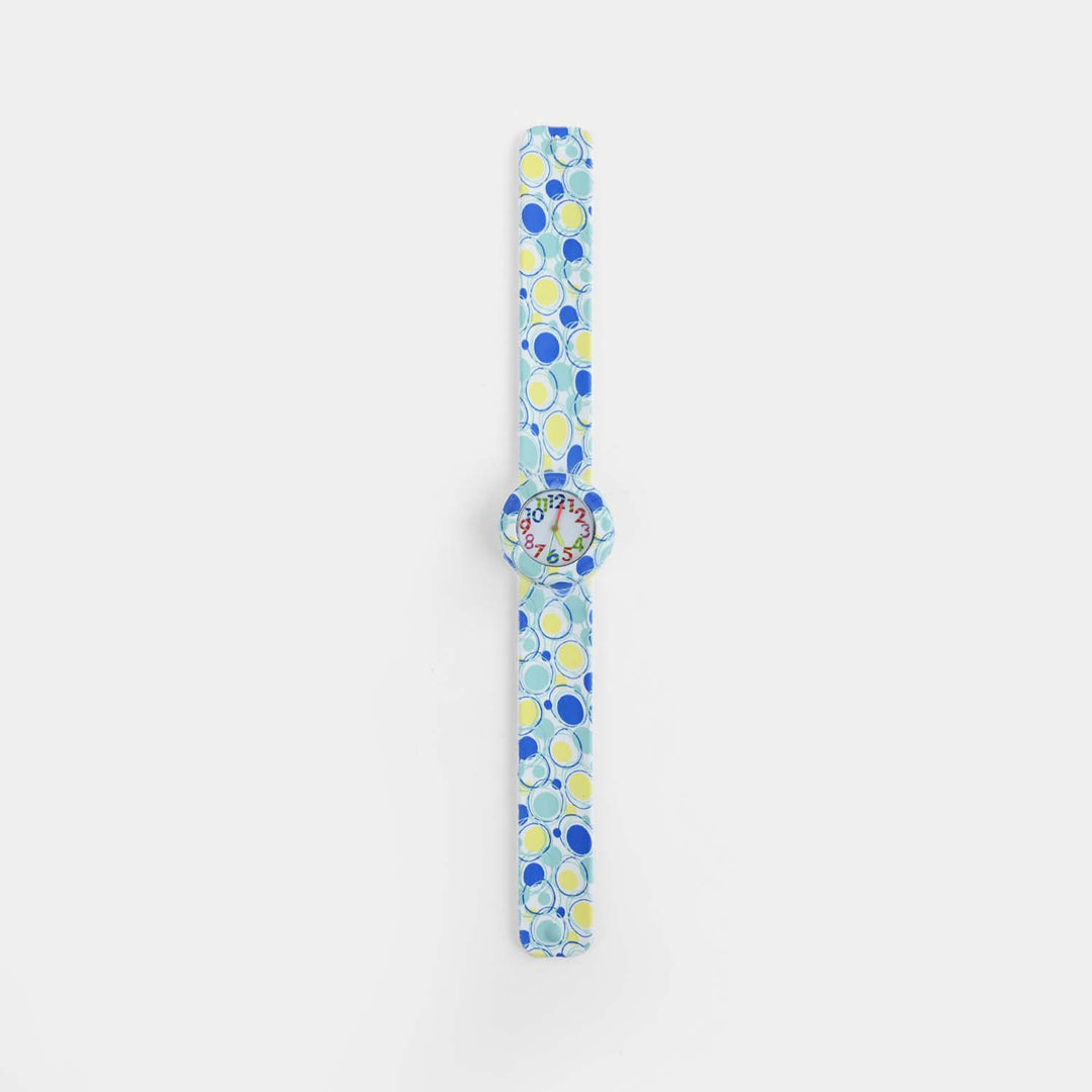 Kids Slap-On Silicone Wrist Watch