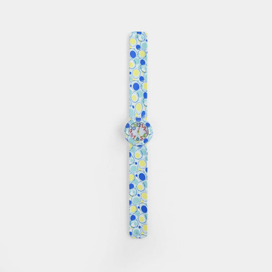 Kids Slap-On Silicone Wrist Watch
