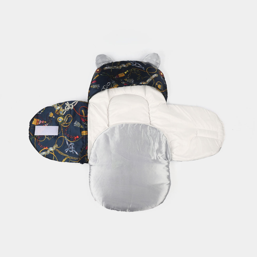 Baby Carry Nest Bow | Grey