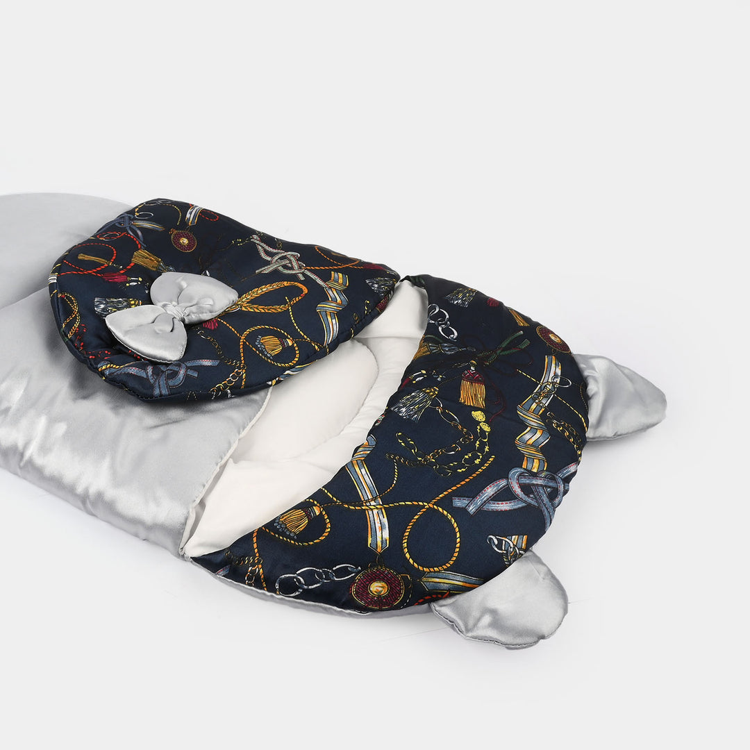 Baby Carry Nest Bow | Grey