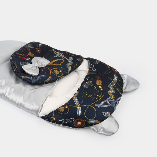 Baby Carry Nest Bow | Grey