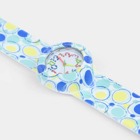 Kids Slap-On Silicone Wrist Watch