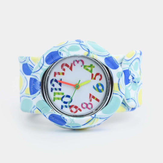 Kids Slap-On Silicone Wrist Watch