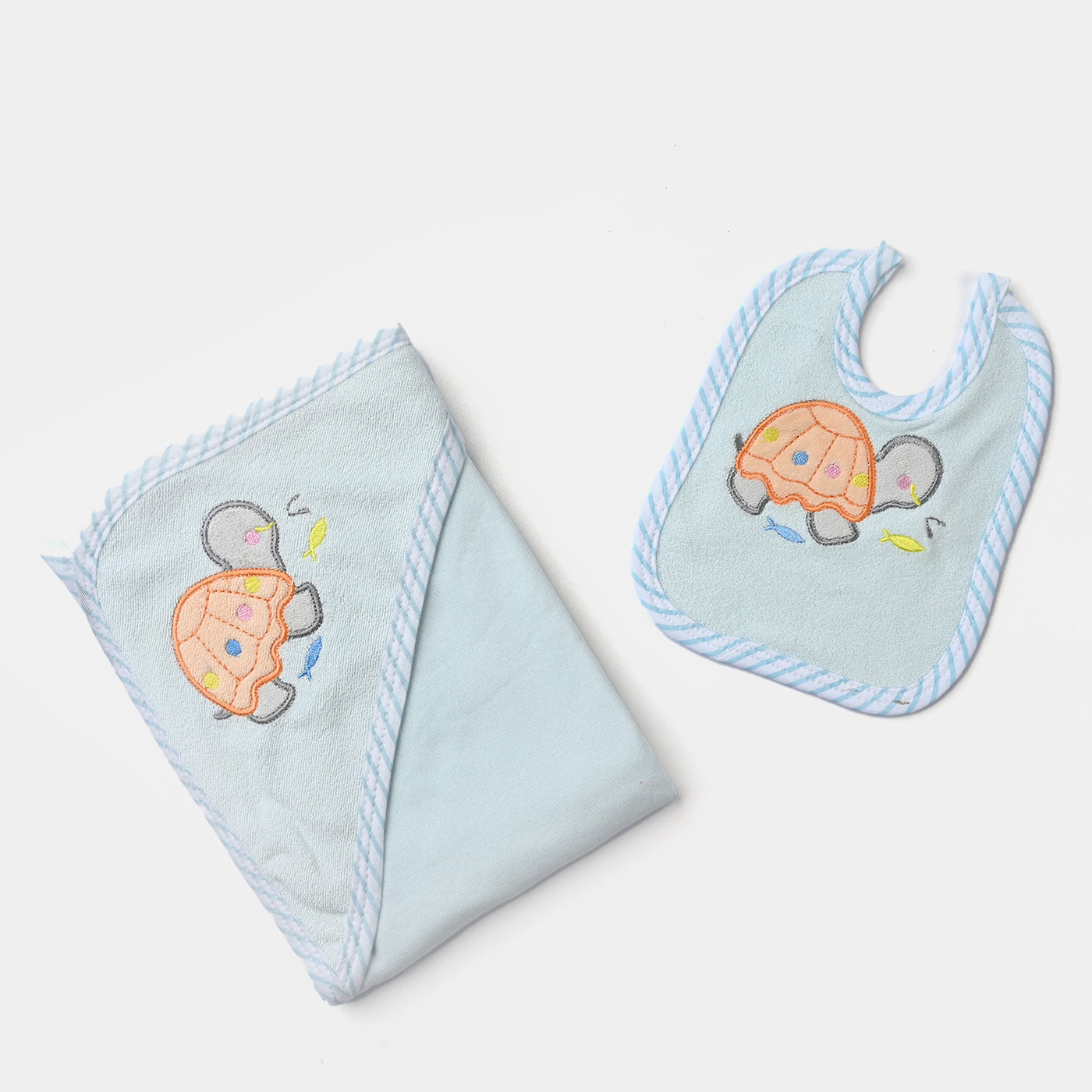 Baby Bath Towel With Bib