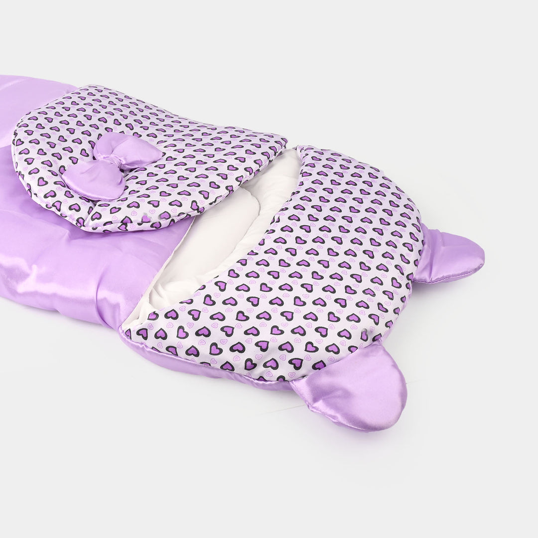 Baby Carry Nest Bow | Purple
