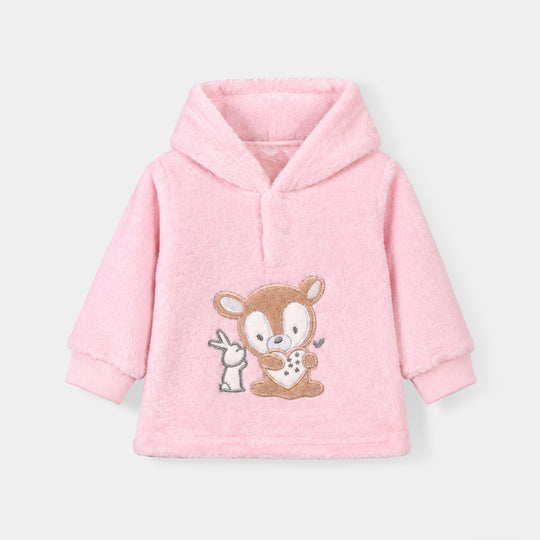 Infant Boys Faux fur Knitted Suit SH206-2P-Pink