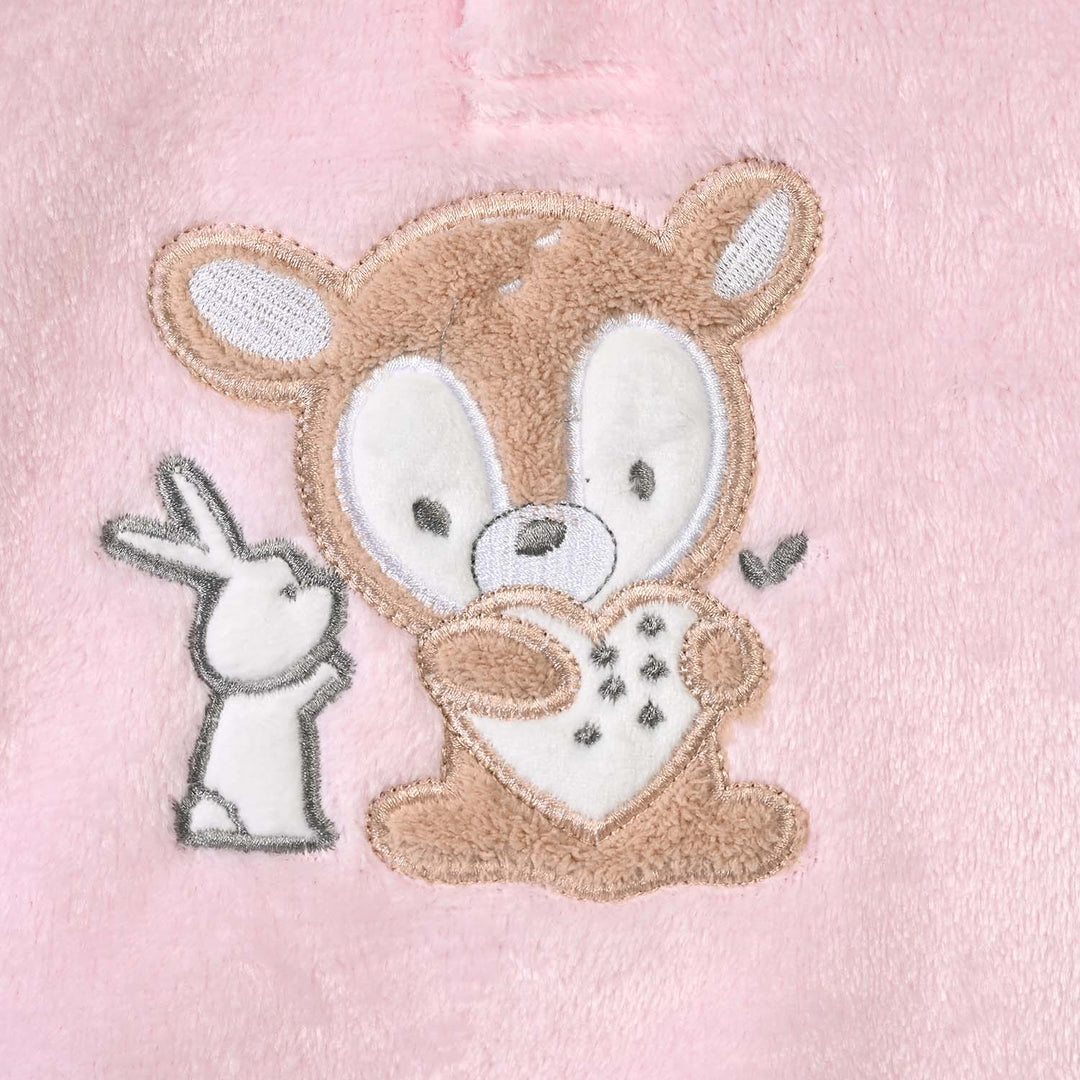 Infant Boys Faux fur Knitted Suit SH206-2P-Pink
