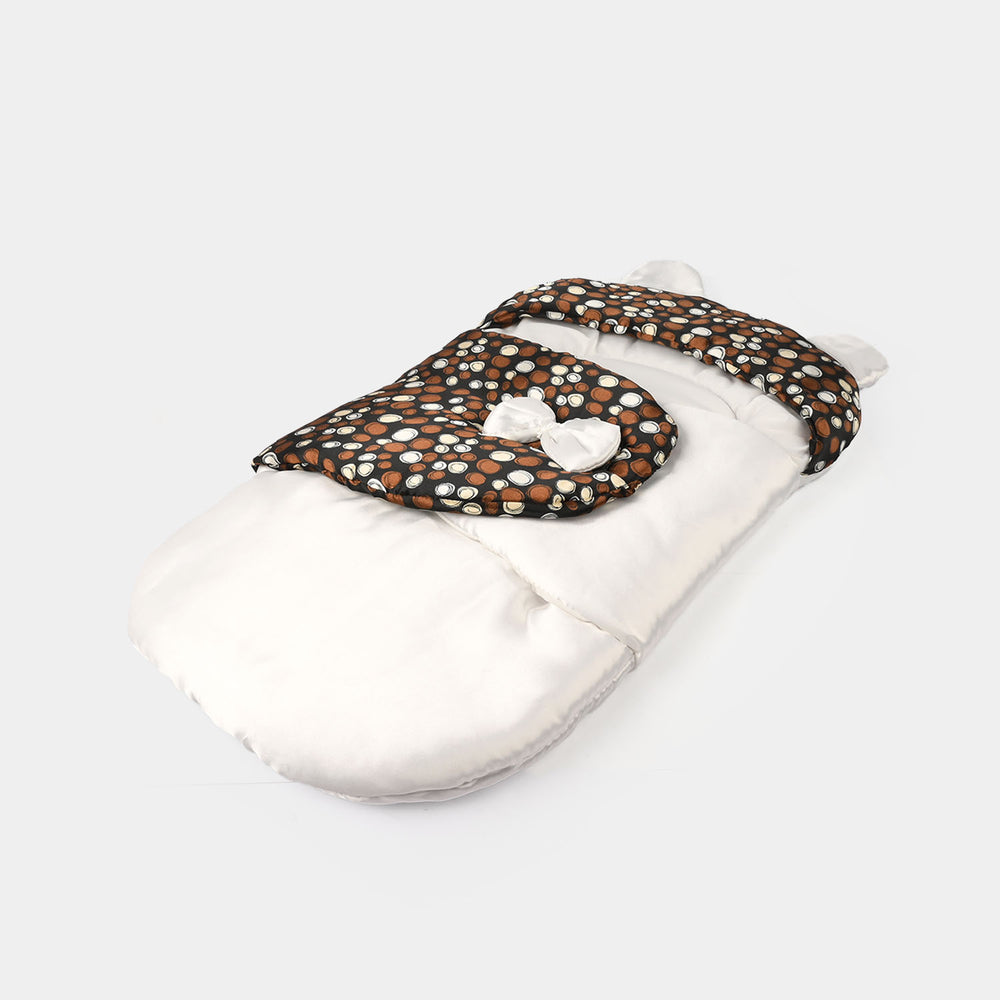 Baby Carry Nest Bow | White