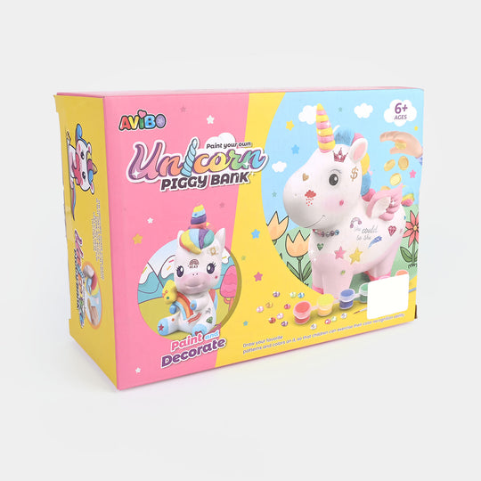 DIY Creative Paint Your Own Piggy Bank