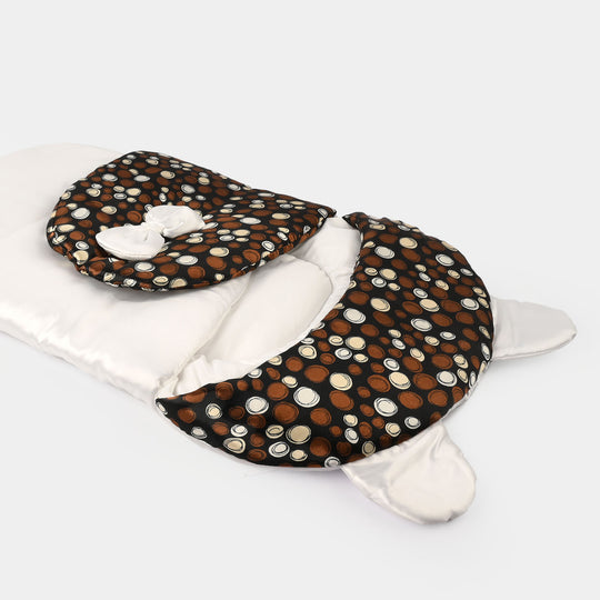 Baby Carry Nest Bow | White