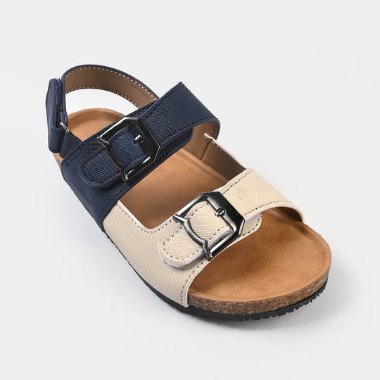 Boys Sandal PD-29-Navy.Beige