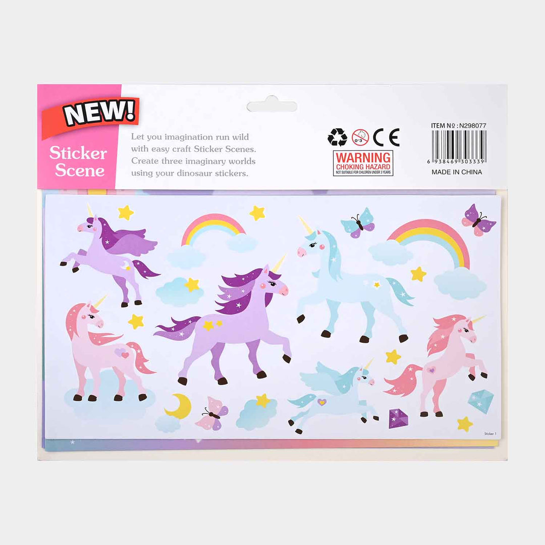Kids Create Sticker Scene Create Scene Sticker For Kids Price in Pakistan | Bachaa Party