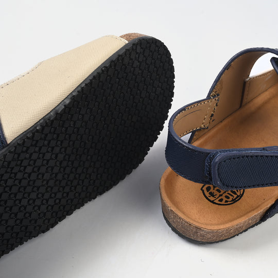 Boys Sandal PD-29-Navy.Beige