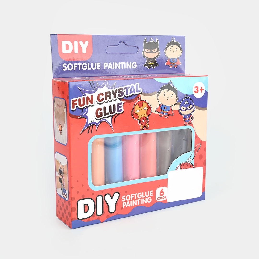 Sticky Art Painting Pendant Kit for Kids