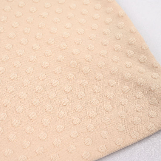 Infant Girls Knitted Jacquard T-Shirt - Brown