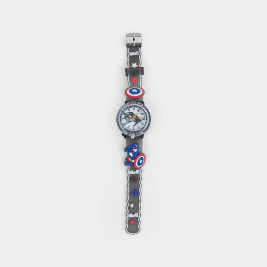 Boys Light-Up Spinner Analog Wrist Watch