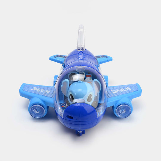 Electric Stunt Rotating Plane with Light & Sound