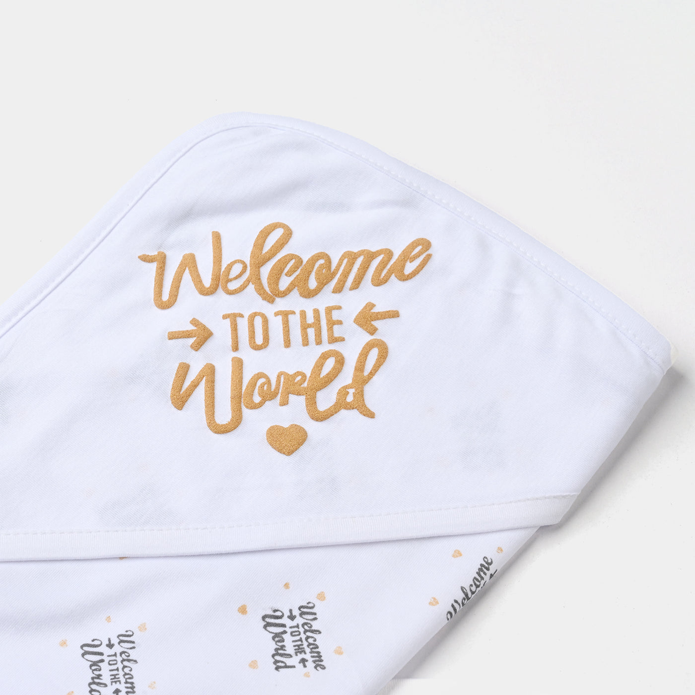 Baby Wrapping Sheet Glitter Welcome To The World