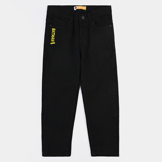 Boys Denim Stretch Pant-BLACK