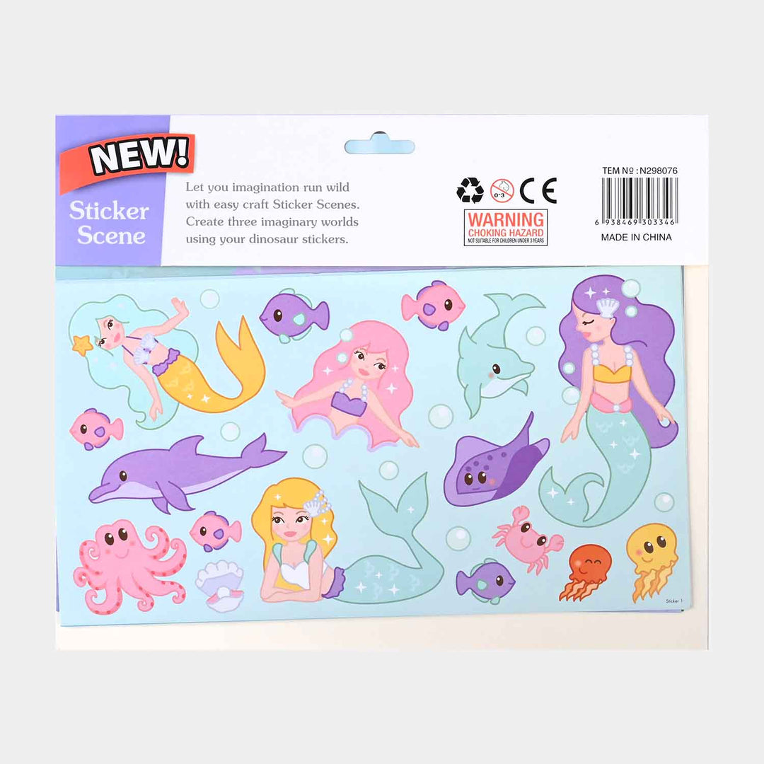 Kids Create Sticker Scene Create Scene Sticker For Kids Price in Pakistan | Bachaa Party